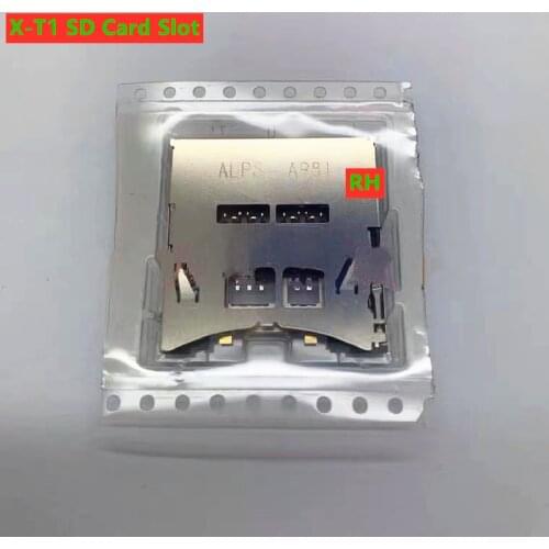 New For Fujifilm XT1 SD Memory Card Slot Holder Assembly For FUJI X-T1 Connecto Reader Camera Repair Part
