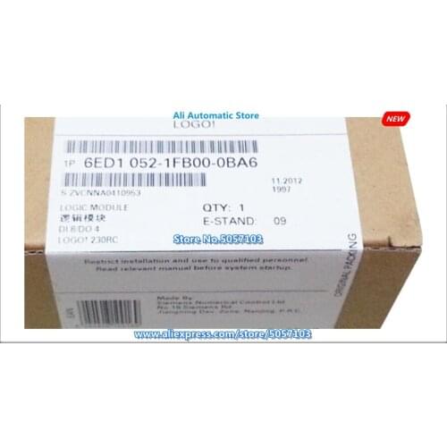 New PLC 6ED1052-1FB00-0BA6 LOGO 230RC 6ED1 052-1FB00-0BA6 6ED1052-1FB00