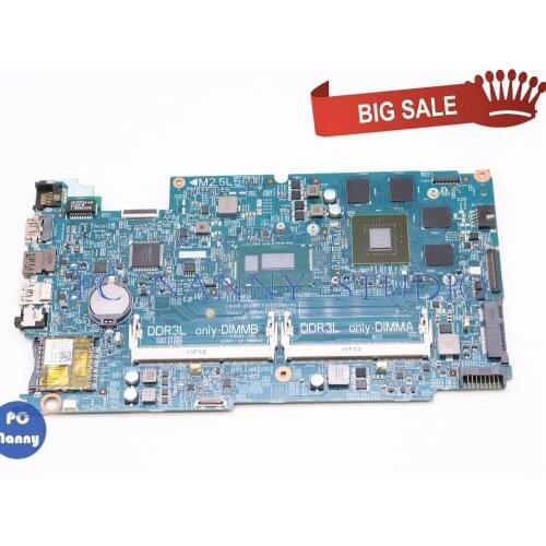 PCNANNY DOH50 MB 12311-2 KJ7NX CN-02KN1H 02KN1H 2KN1H For Dell Inspiron 15 7537 Laptop Motherboard SR16z I7-4500U GT750M tested