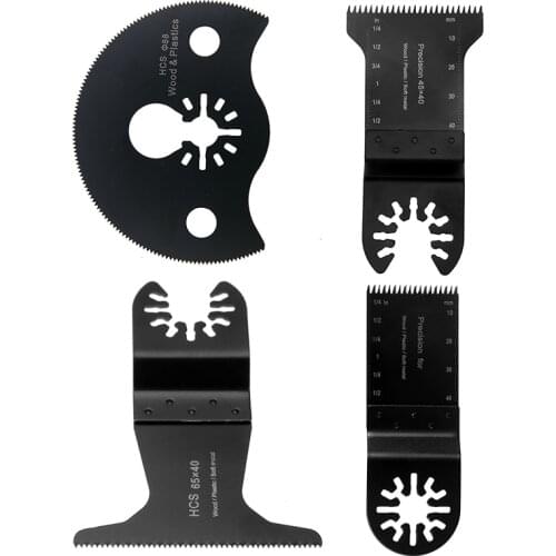 32/45/65/88mm Saw Blade HCS Metal Oscillating Multi Tools For Metal Cutting Wood Metal Cutting Saw Blade For Renovator Power