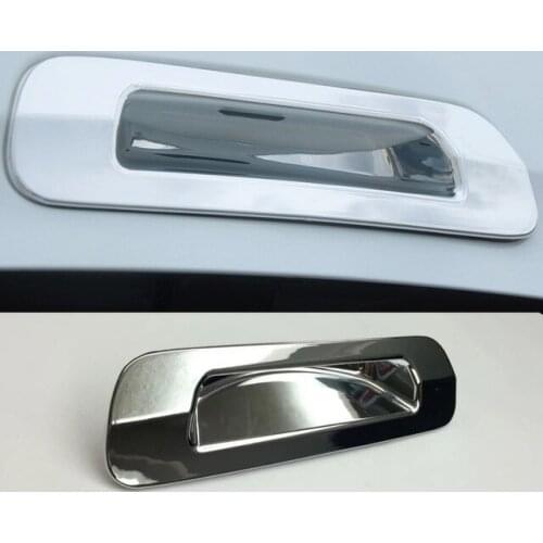 Fit For Isuzu MU-X 2015 2016 ABS Chrome Car rear back Tail door bowl Cover Trim car accessories car styling 1pcs