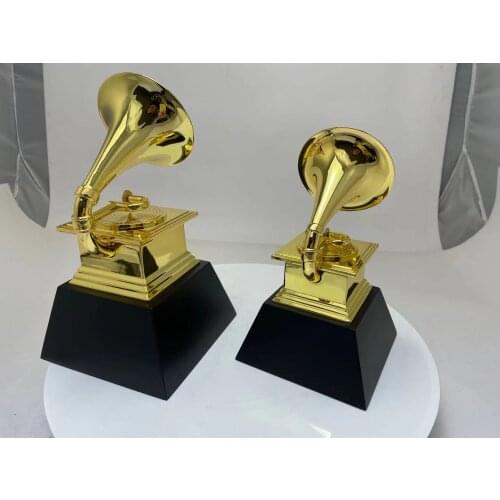 Replica Grammy MTV GRAMMYS Awards Gramophone Metal Trophy NARAS Nice Gift Souvenir Collections halloween christmas decoration