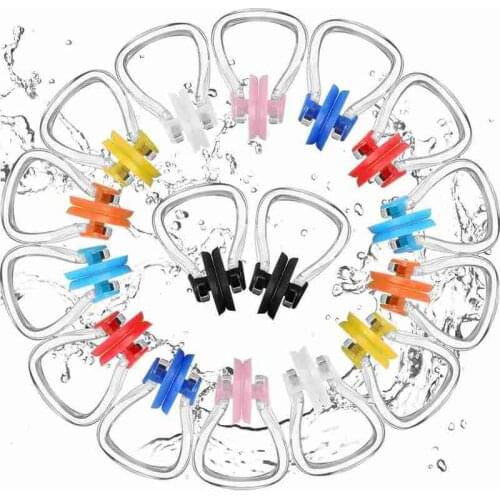 1Pcs Reusable Soft Silicone Swimming Nose Clip Diving Surfing Swimming Nose Clip