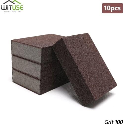 10pcs 100*70*25mm High Density Nano Emery Magic Melamine Sponge For Cleaning Homeware Kitchen Sponge Removing Rust Rub