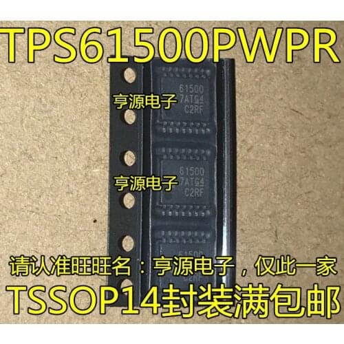 5pieces TPS61500 TPS61500PWPR TSSOP-14: 61500