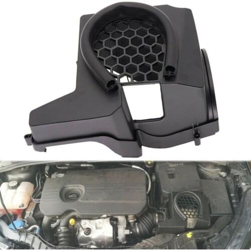 Black Hood Air Intake Filter Air Flow Vent Protection Frame Cover For Ford Focus MK3 Kuga Escape Air Inlet Grille Cover