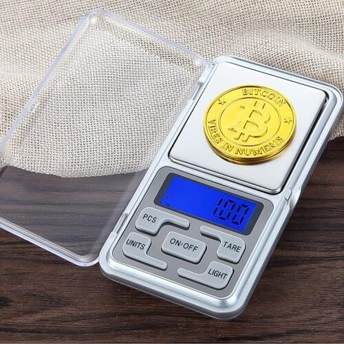 100/200/300/500g 0.01/0.1g Mini Digital Scale High Accuracy Backlight Electric Pocket For Jewelry Gram Weight For Kitchen