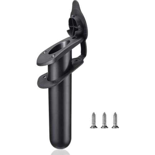 Flush Mount Fishing Boat Rod Holder Bracket Stand with Cover for Kayak