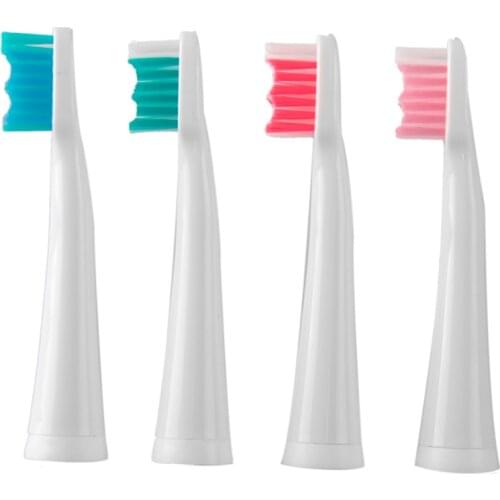 4Pcs LANSUNG Toothbrush Head for A39 A39Plus A1 SN901 SN902 Toothbrush Electric Replacement Tooth Brush Head