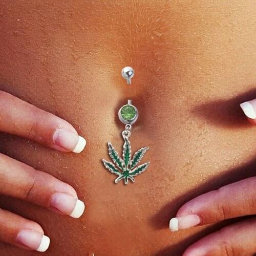 Sexy Dangle Belly Bars Belly Button Zircon Style Crystal Body Jewelry Navel Piercing Silver Color Belly Ring Beauty Accessories