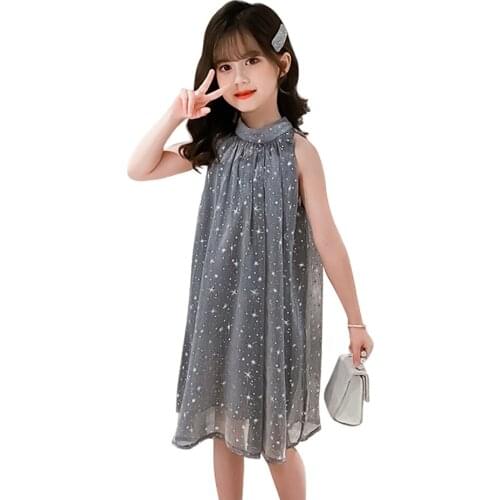 Dress Girl Sequin Dress For Girl Summer Kid Dress Casual Style Girls Clothing 6 8 10 12 14