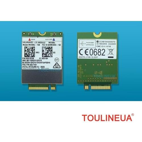 ME906S ME906S-158 FRU 00JT491 01AX717 LTE NGFF 4G WWAN Network Card for T460 T460s P50s T560 X260 X1 Yoga L560 X1 Carbon P50s