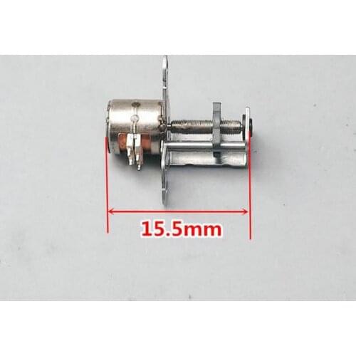 Stock micro screw linear stepping motor with guide rod micro stepping motor, precision micro motor