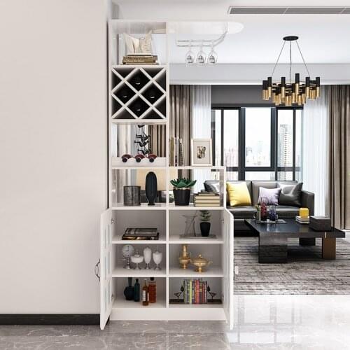Modern Minimalist Multi-Function One Cabinet Display Showcase Hotel Living Room Commercial Furniture Bar Wine Cabinet Decoration