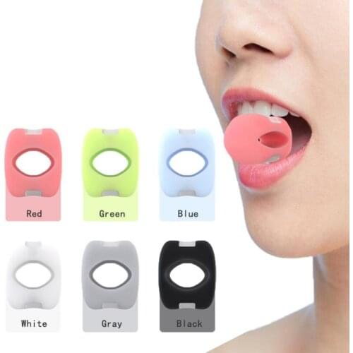 Facial Bite Muscle Exerciser Jaw Fitness Ball Jaw Ring Trainer Toy Chew Biting Switch Training Facial Shaping Exerciser