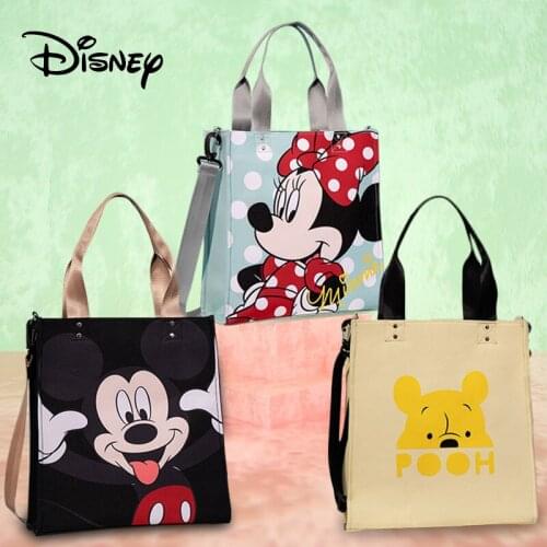 Disney Mickey Minnie Baby Diaper Bags Large Capacity Fashion Mother Tote Bag Waterproof Baby Care Bag Travel Organizer New 2020
