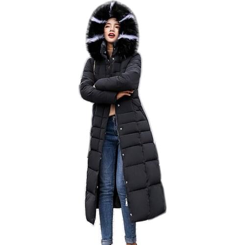 2019 Winter Coat Womens Parka With a Hood Jackets And Parka Army Green Womens Coat Hat New Winter Fashion Coat Jacket