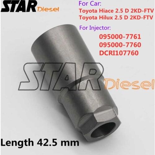 STAR Diesel Nozzle Nut S0324 Injector Sprayer Pressure Cap Length 42.5 mm For Toyota 095000-7761 095000-7760 DCRI107760