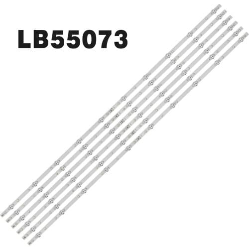 12PCS LED STRIP For 55PUS6162 55PUS6262 55PUS6703 55PUS6753 E349376LB55073 V0_02 LB55073 E349376_HY-AI EX-55037003-4E565-0-A-56