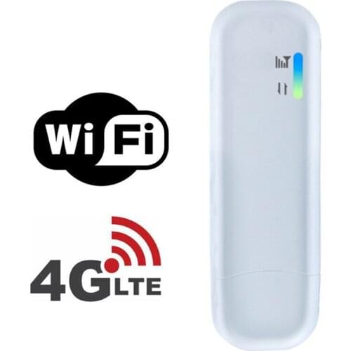 4G Router 4G WiFi USB Dongle Modem 150M with SIM Card Slot Mobile WiFi for Car Wireless Hotspot