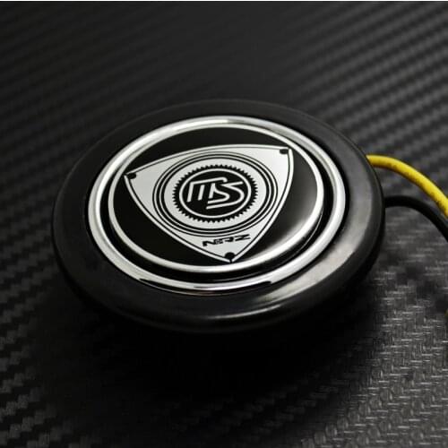 Aluminum Emblem Steering Wheel Horns Button for Mazda