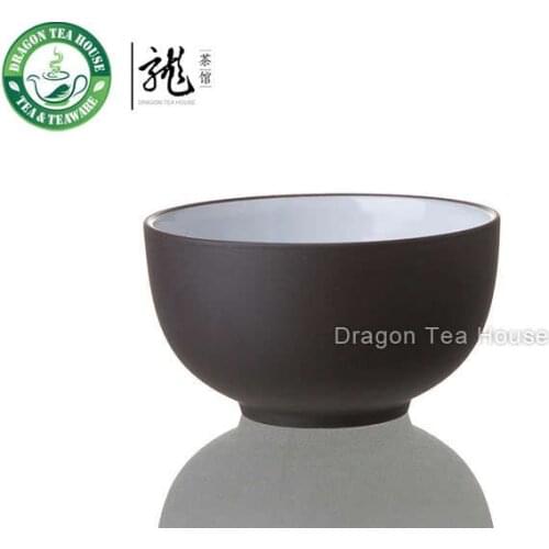 Yixing Clay Glazed Dark Brown Zisha Teacup 20ml 0.7oz
