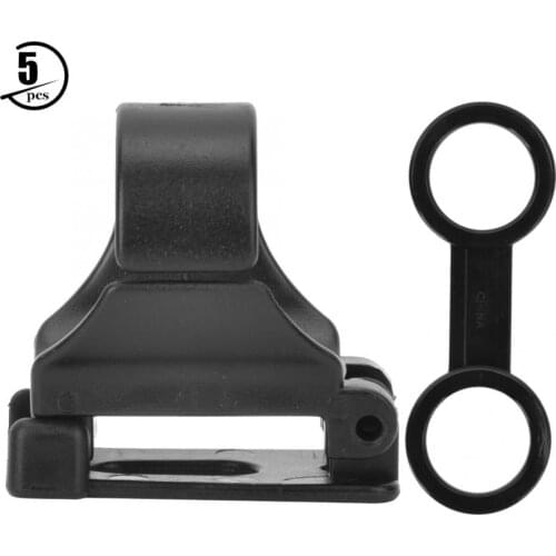 5Pcs Snorkel Dive Diving Air Breathing Tube Hanging Buckle Clamp Holder Keeper Accessory Swimming Diving Equipment