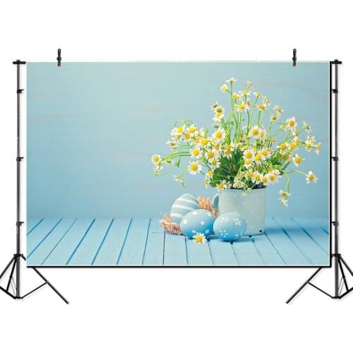 SeekPro happy easter vintage egg rabbit wood birthday party wedding Photographic Backdrop Photo Photography studio Backgrounds
