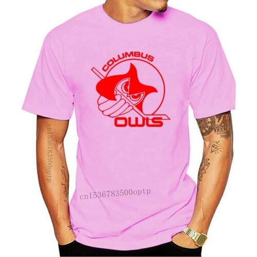 Columbus Owls IHL Retro Minor League Hockey 1970S Jersey Logo Throwback Cool Casual pride t shirt men Unisex New
