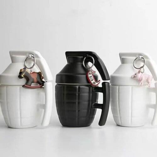 Creative grenade ceramic mug grenade mug cups mugs coffee cups