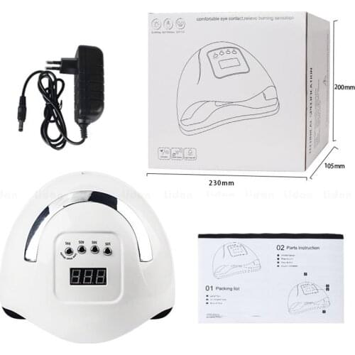 SUNX7 MAX 180W Nail Lamp Led UV Lamp Nail Oven Portable Gel Lamp 57 Lamp for Nails Light Manicure Lamp Sun Uv Led Nail Lamp Mini