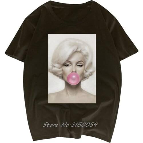 Summer New Arrival Funny Men T-shirts Marilyn Monroe Cotton High Quality Soft T Shirt Men Short Sleeve Tees Streetwear Harajuku