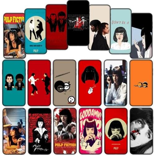 Pulp Fiction Soft Cover Case for Xiaomi Mi Redmi Note 9 SE 9C 9S 9T Pro Max