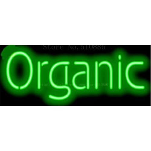 17*14" Organic NEON SIGN REAL GLASS BEER BAR PUB LIGHT SIGNS store display Packing bakey food Bulbs dinning Advertising Lights