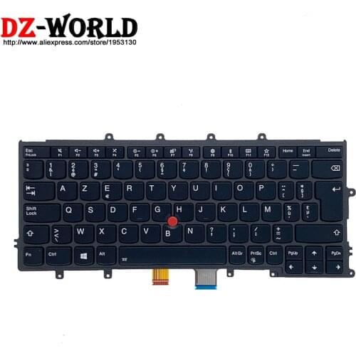 New Original BUL Belgian Backlit Keyboard for Lenovo Thinkpad X270 X230S X240 X240S X250 X260 Laptop 01EN592 01EP068