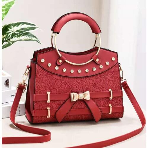 New Fashion Diamonds Women Handbags High Quality Ladies Shoulder Bags Leather Female Girl Luxury Brand Shell Crossbody Bag 2021
