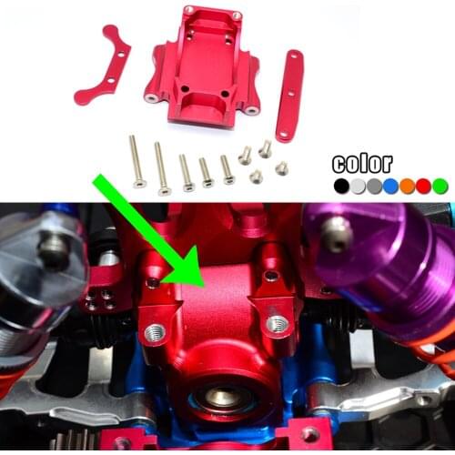 GPM TRAXXAS 1/7 XO-1 64077-3 Flat Sports car Upgrade accessories Metal aluminum alloy rear gearbox base + rear arm code