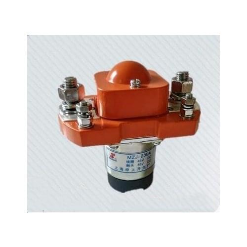 1Pcs MZJ-200A DC Contactors DC12V DC24V DC36V DC48V