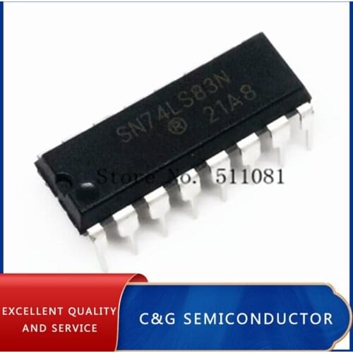 20PCS SN74LS83N DIP-16 HD74LS83P DIP16 74LS83 DIP SN74LS83