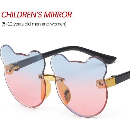 2021 Fashion Brand Kids Sunglasses Black Childrens Sunglasses Anti-uv Baby Sun-shading Eyeglasses Girl Boy Glasses UV400