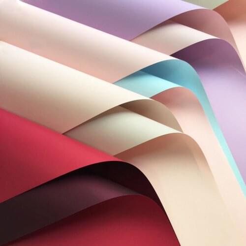 40pcs/lot Craft Flower Wrapping Paper For Flowers Decorative Kraft Vellum Gift Tissue Paper Wrapping Festive Decoration ZCZ001