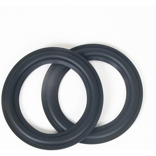 7 inch Subwoofer Speaker Rubber Surround Woofer Loudspeaker Repair Parts 166mm Rubber Edge Speaker folding ring Good Qualtiy 2pc