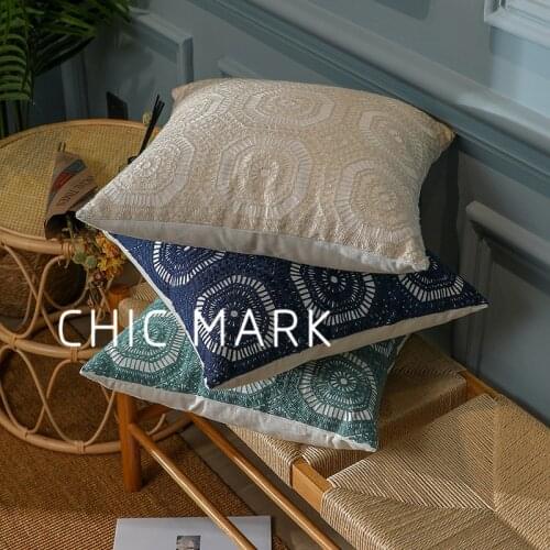 Fashion Printing Cushion Cover Cotton Sofa Pillowcase Vintage Cushions Sofa Cover Pastel Colors Decorative Pillows Decor Home