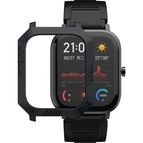 SIKAI Smart Accessories Case Cover for Xiaomi Huami AMAZFIT GTS Replacement Plating PC Watch Case Cover Shell Frame Protector