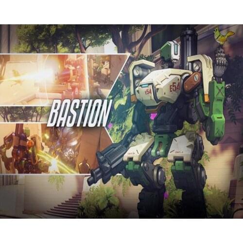 Decorative wallpaper Overwatch Bastion background wall painting