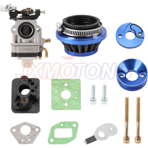 15mm Carburetor Air Filter Carburettor Kit Carb r Stack 49cc Mini ATV Dirt Pocket Bike Racing motorcycle