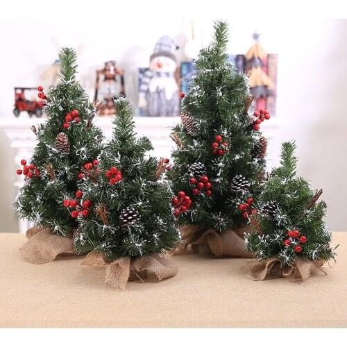 Christmas Day desktop dress supplies high-grade Christmas tree with decorations venue dress props ornaments
