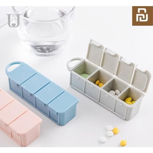 New Youpin JORDAN&JUDY Portable dispensing kit One-week travel sub-packaged mini-medicine box
