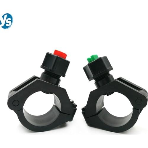 Plastic Quick-install Clamp Nozzle, Pipe Clamp Nozzle Base, Agricultural Machine Watering Nozzle Planting Crop Nozzle