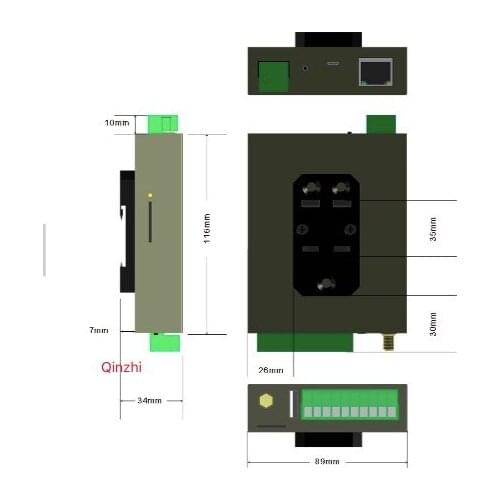 HMI1002-ARM-4G building control system IoT gateway